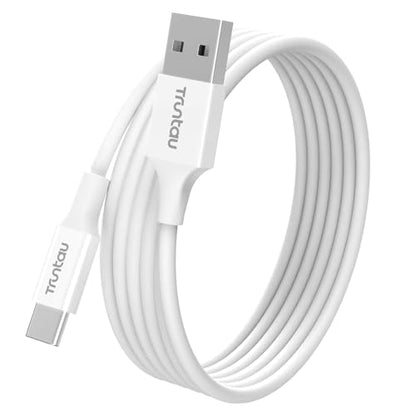 3FT USB A to USB C Cable, 60W Fast Charging, Compatible with iPhone 17/17 Pro Max/16/16e/16 Plus/15 Pro Max, Samsung Galaxy S24/S23/S22/S21 Ultra, Google Pixel, iPad Gen 4/5/6, CarPlay, White - color: White, size: 3FT A to C