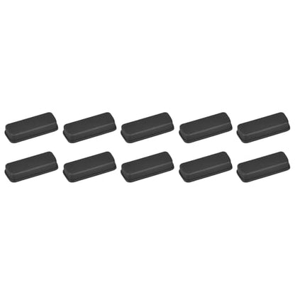 DMiotech 10Pack DVI Port Cap Dustproof Caps Protective Cover for DVI Black