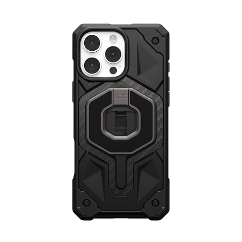 URBAN ARMOR GEAR UAG Magnetic Ring Stand Monarch Mag2 w/Built-in Bottle Opener - Ultra-Strong Double Magnet MagSafe Compatible Metal Phone Ring Grip 360 Rotation Multi-Functional Kickstand, Gunmetal