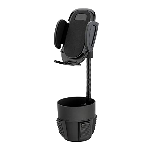 Scosche SUHCUPM-XCES0 Select Cup Holder Phone Mount Cradle for Car or Truck - Universal Hands-Free Gooseneck Mount for Car Cup Holder - Vehicle Cell Phone Cradle for iPhone or Android Smartphones - style: Cup Holder