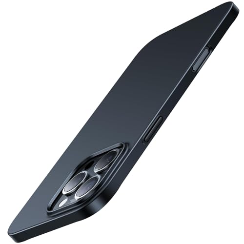 TORRAS Slim Fit for iPhone 16 Pro Max Case, Ultra Thin Phone Case for iPhone 16 Pro Max, Anti-Scratch Hard Plastic Lightweight iPhone 16 Pro Max Phone Case 6.9'', Matte Black - color: Black, size: iPhone 16 Pro Max