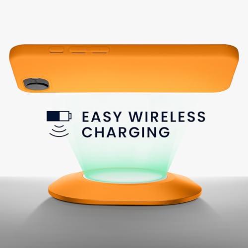 kwmobile Case Compatible with Apple iPhone 17e / iPhone 16e Case - Soft Slim Protective TPU Silicone Cover - Fruity Orange - color: Fruity Orange