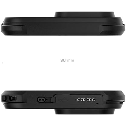 Ghostek Nautical Waterproof iPhone 16 Pro Max Case with Belt Clip Holster - Screen and Camera Protector, Apple MagSafe Compatible, Rugged Heavy Duty Cover (6.9 Inch, Black) - color: Black, size: iPhone 16 Pro Max