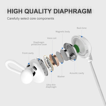 Open-Ear 3.5mm Jack Headphones,Sport Earbuds Wired with Microphone,for Work,Music, Gaming - color: White, style: 3.5mm