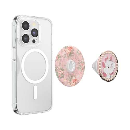 PopSockets Phone Grip for MagSafe, Magnetic Holder- Marie in Bloom - color: Marie in Bloom, style: MagSafe