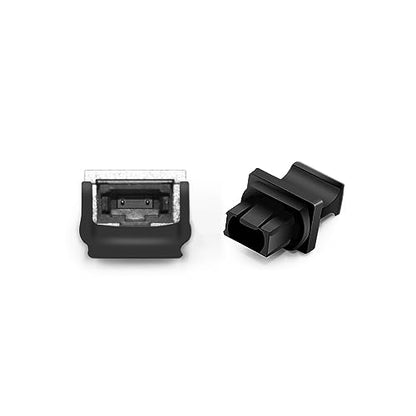 QSFP Dust Cover 40G QSFP+ 100G QSFP28 Fiber Optic Dust Caps Suitable for MPO or MTP Optical Module Port,Black Silicone, 20pc - size: For 20pcs, style: For QSFP+ QSFP28 MPO or MTP