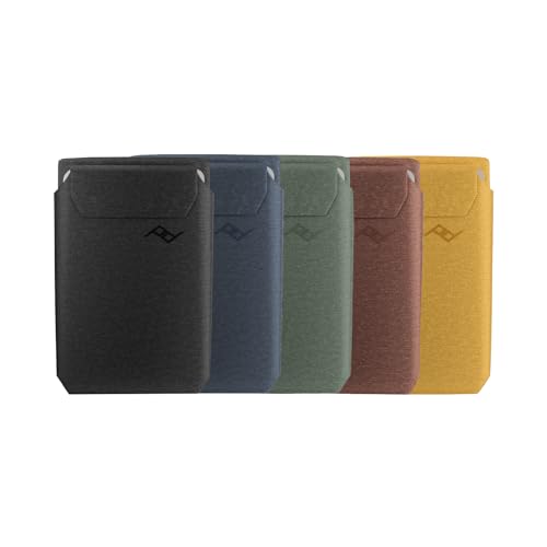 Peak Design Mobile Stand Wallet, Charcoal, Slim Profile, On-Demand Stand, Weatherproof Nylon Fabric, Connects to Mobile Cases, MagSafe Compatible, for iPhone, Samsung and Google Phones - color: Charcoal