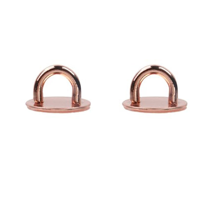 12Pcs Phone Charm Hook Adhesive (Round, Rose gold) - style: Round, Rose Gold