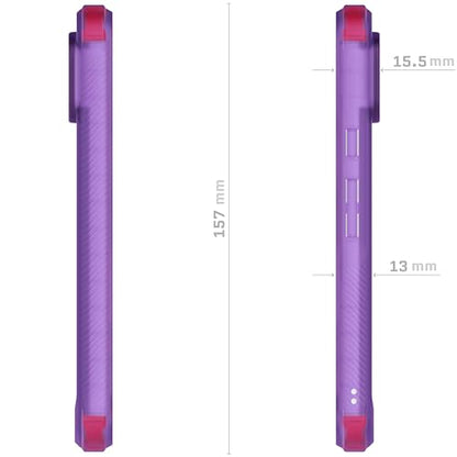 Ghostek Covert Pixel 8 Case Clear - Compatible with Wireless Charging, Shockproof Drop Protection, Transparent Phone Cover (6.2 Inch, Purple) - color: Purple [Limited Edition], size: Pixel 8
