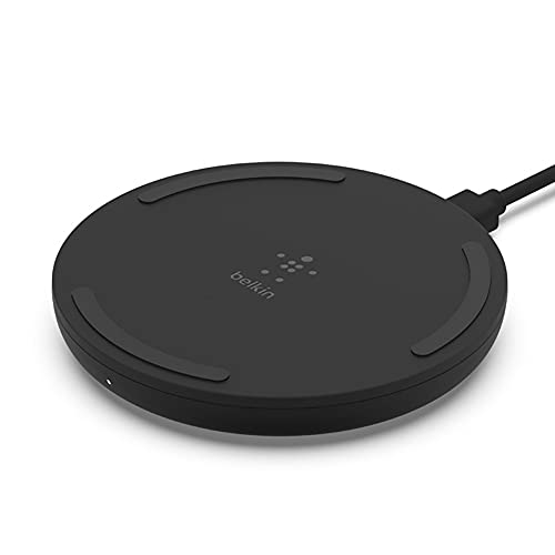 Belkin 10W Wireless Charging Pad, Qi Charger for iPhone, Galaxy - style: 10W 1-pack (OLD Version)