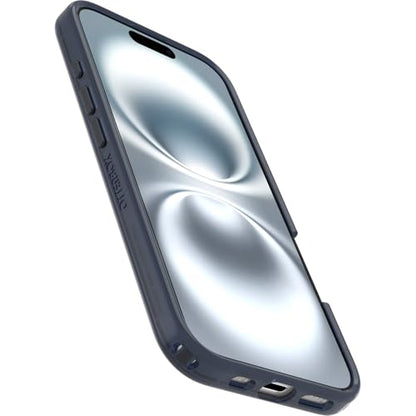OtterBox Symmetry Series Clear MagSafe Case for iPhone 16, Shockproof, Drop Proof, Protective Thin Case, 3X Tested to Military Standard, Clear/Blue - color: Clear/Blue, size: iPhone 16, style: Case only