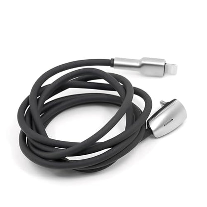 USB C to Lightning Charging Cable fit for 2026 Tesla Model 3/Y/X/S/Cybertruck 90° Right-Angle Charging Cable Compatible with iPhone 11/12/13/14 and Vehicles Dock (C to L) - style: USB C to Lightning Charging Cable