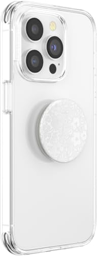 PopSockets Adhesive Phone Grip, Holder- Blanc Fresh - color: Blanc Fresh, style: Adhesive