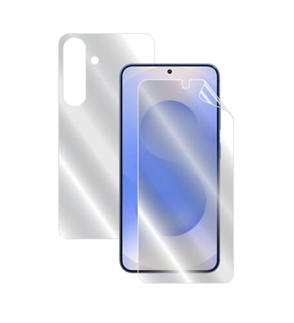IPG Made for Samsung Galaxy S25 Hydrogel Screen + Back Protector Invisible Touch Screen Sensitive Ultra HD Clear Film Anti Scratch Skin Guard - Smooth/Self-Healing/Bubble -Free for Galaxy S25FB - size: Full Body (Screen + Back Protector)