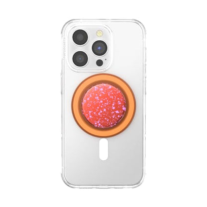 PopSockets Phone Grip for MagSafe, Magnetic Holder- Clay Speckle - color: Clay Speckle, style: MagSafe