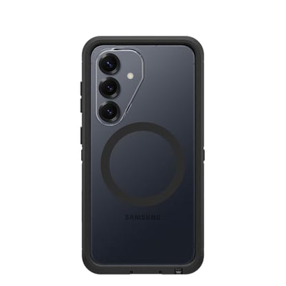 OtterBox Samsung Galaxy S26 Defender Series Pro XT Case - Dark Side (Black), Tough, Rugged & Durable Samsung Galaxy Phone Case with Magnets - color: Dark Side Black, style: S26