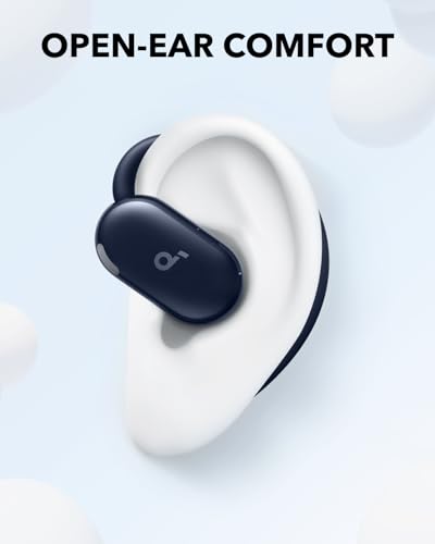 Soundcore V20i by Anker Open Ear Earbuds, Open Ear Headphones True Wireless - color: Blue