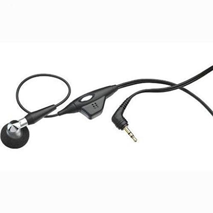 Headset Mono 3.5mm Hands-Free Earphone Single Earbud Headphone Earpiece w Mic Wired [Black] for AT&T Samsung Galaxy Express 3 - AT&T Samsung Galaxy Express Prime - AT&T Samsung Galaxy J3 (2016)