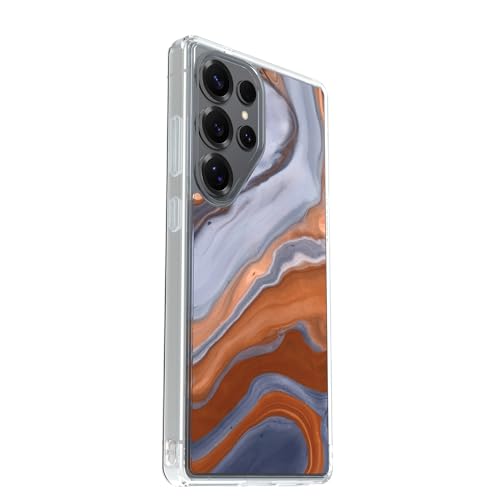 OtterBox Samsung Galaxy S25 Ultra Symmetry Series Clear Magnet Case - High Desert Marble (Blue) - color: High Desert Agate, style: Samsung Galaxy S25 Ultra