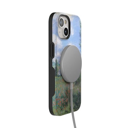 Casely iPhone 15 Plus Case | Monet's View | The Met Museum | Bold Protective Design | Compatible with MagSafe - color: Monet's View | The Met Museum