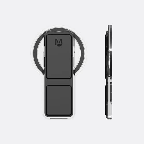 CLCKR for MagSafe Phone Grip Stand, Magnetic Phone Holder with Kickstand - color: Mag Black
