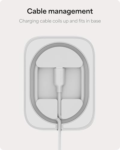 Mophie Wireless Charging Stand - Qi2-Certified, MagSafe Charger for iPhone - color: White, size: Charging Stand