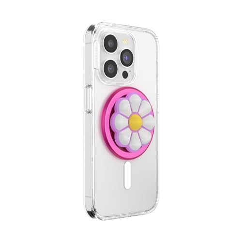PopSockets Phone Grip for MagSafe, Magnetic Holder- Doodle Daisy Boca - color: Doodle Daisy, style: MagSafe