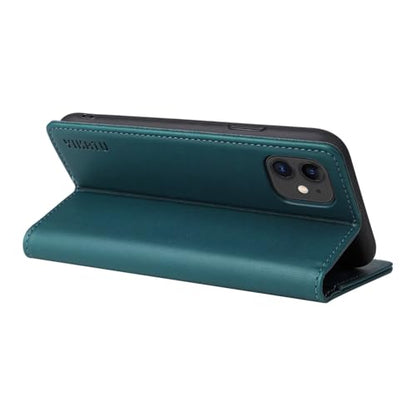 Caseurban Compatible with iPhone 11 Wallet Case PU Leather Flip Folio Case with Card Holder Magnetic Closure Shockproof Protective Phone Cover Blue - color: Blue, size: iPhone 11