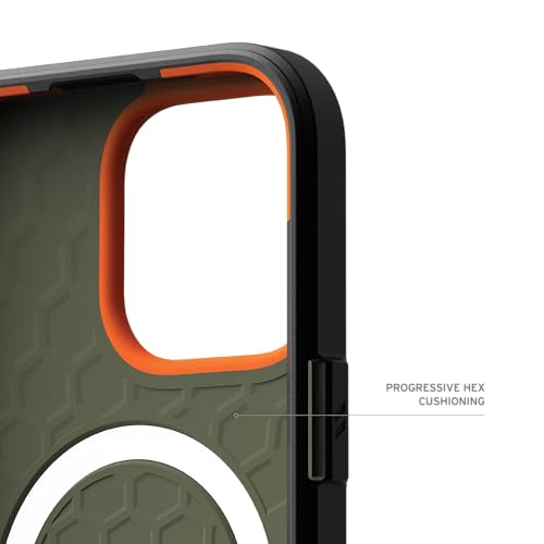 URBAN ARMOR GEAR UAG Designed for iPhone 16 Pro Max Case 6.9" Civilian - Compatible with MagSafe Charging Rugged Slim Sleek Shockproof Anti-Slip Military Grade Protective Cover, Olive Drab - color: Civilian - Olive Drab