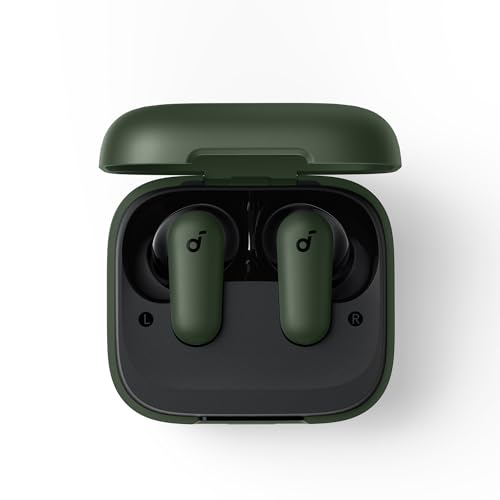 Soundcore P30i by Anker Noise Cancelling Earbuds, Hands-Free Viewing - color: Green