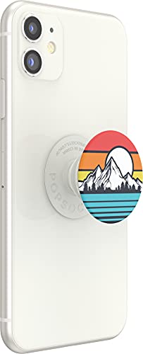 PopSockets Phone Grip with Expanding Kickstand, Adhesive Grip - Sunset Peaks - color: Sunset Peaks