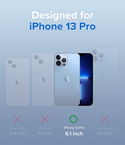 Ringke for iPhone 13 Pro Case [Fusion Magnetic Matte Clear] | Compatible with MagSafe, Oil & Dirt Resistant, Anti-Fingerprint Technology Prevents Oily Smudges, Feels Velvety Soft - size: iPhone 13 Pro