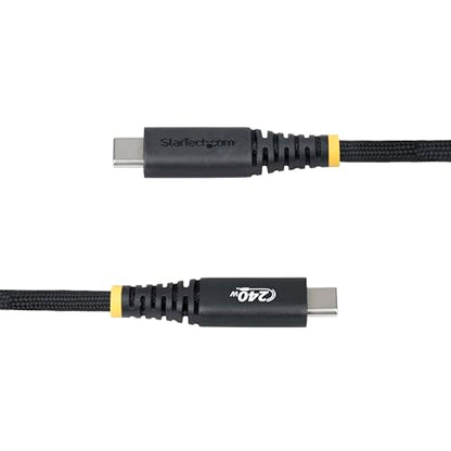 StarTech 10ft/3m USB-C to USB-C Screw Locking Cable (S2CEPR3M-USBSL-CABLE) - size: 10 ft
