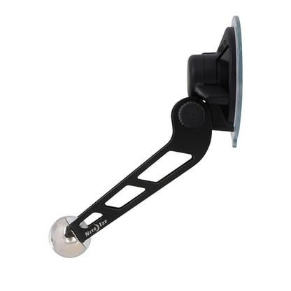 Nite Ize Steelie Windshield Mount - Phone Holder for Car Windshield - Alternative to Car Dashboard & Vent Phone Mounts - Compatible with Steelie Magnetic Mounting System - Black