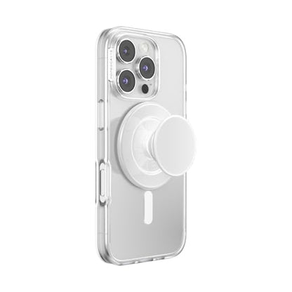 PopSockets Phone Grip for MagSafe, Magnetic Holder- Glossy White - color: Glossy White, style: MagSafe