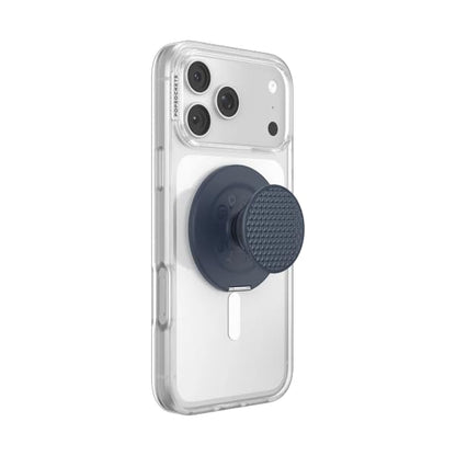 PopSockets Kick-Out Grip for MagSafe, Kickstand- Knurl Navy - color: Knurl Navy, style: MagSafe Kick-Out