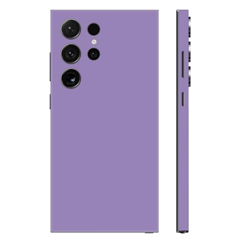 2 Pack Skin Wraps Compatible with Samsung Galaxy S24 Ultra (Purple) - color: Purple