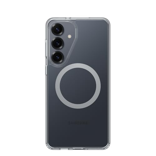 OtterBox Samsung Galaxy S26+ Symmetry Series Case- Clear, Thin, Phone Case for Samsung Galaxy, Built-in Fast Charge Magnets & Rasied Edges - color: Clear, style: S26+