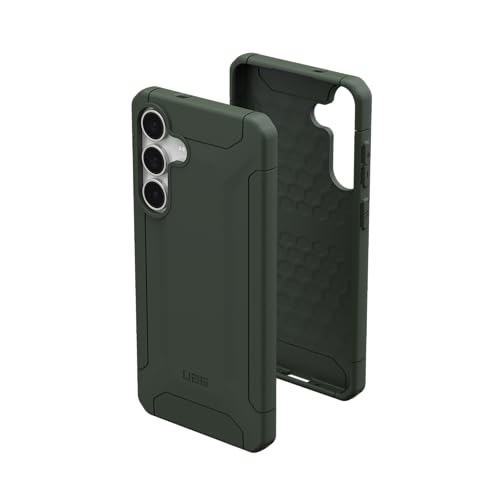 URBAN ARMOR GEAR UAG Designed for Samsung Galaxy S25 FE Case Scout - Rugged Military Grade MIL-STD Protective Cover, Olive - color: Scout - Olive