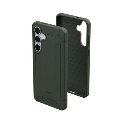 URBAN ARMOR GEAR UAG Designed for Samsung Galaxy S25 FE Case Scout - Rugged Military Grade MIL-STD Protective Cover, Olive - color: Scout - Olive