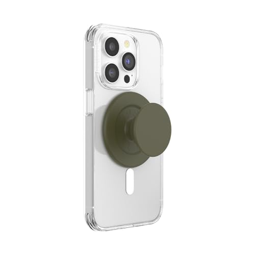 PopSockets Phone Grip for MagSafe, Magnetic Holder- Soft Touch Fatigue - color: Soft Touch Fatigue, style: MagSafe