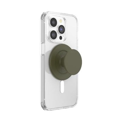 PopSockets Phone Grip for MagSafe, Magnetic Holder- Soft Touch Fatigue - color: Soft Touch Fatigue, style: MagSafe