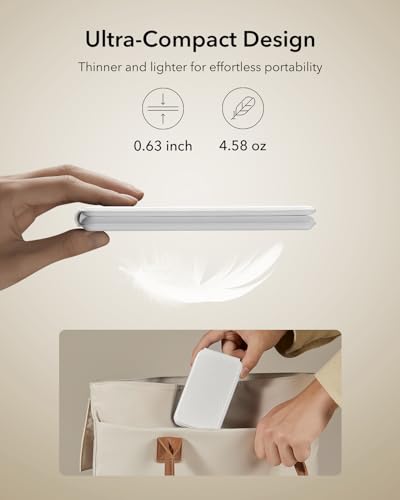 ESR 3 in 1 Wireless Charging Station, for Magsafe Charger Stand - color: White