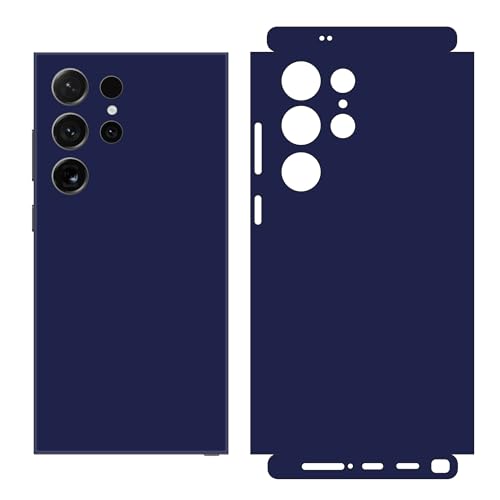 2 Pack Skin Wraps Compatible with Samsung Galaxy S24 Ultra (Navy) - color: Navy