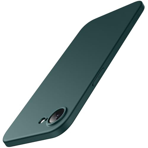 JETech Slim Case for iPhone 17e/16e, Midnight Green | Camera Lens Protection, Ultra-Thin Matte Finish, Lightweight Minimalist Design - color: Midnight Green, size: iPhone 17e/16e