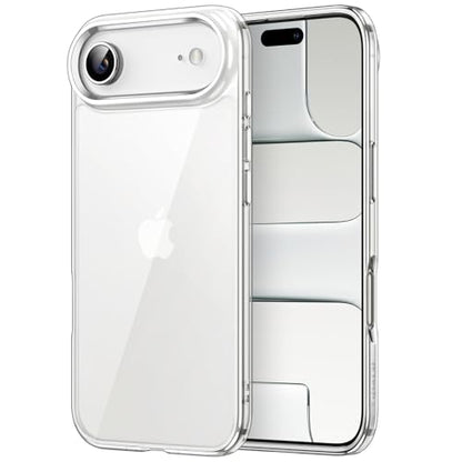 JETech Case for iPhone Air, Anti-Yellowing, Clear | Shockproof Protection, Scratch Resistant Hard PC Back, Durable Transparent TPU Bumper - color: Clear, size: iPhone Air