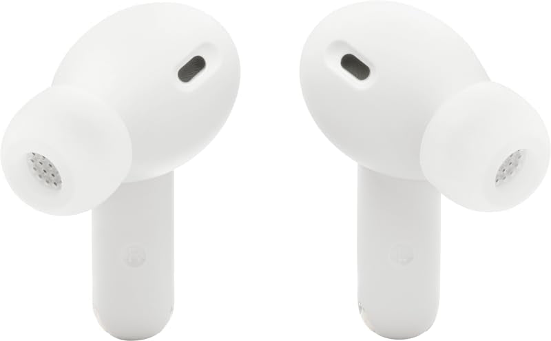 JBL Vibe Beam 2 - Noise Cancelling Earbuds - White - color: White