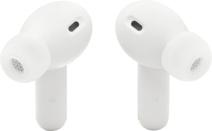 JBL Vibe Beam 2 - Noise Cancelling Earbuds - White - color: White
