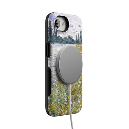 Casely iPhone 16e Case | Monet's Summer Landscape | The Met Museum | Bold Protective Design | Compatible with MagSafe - color: Monet's Summer Landscape | The Met Museum