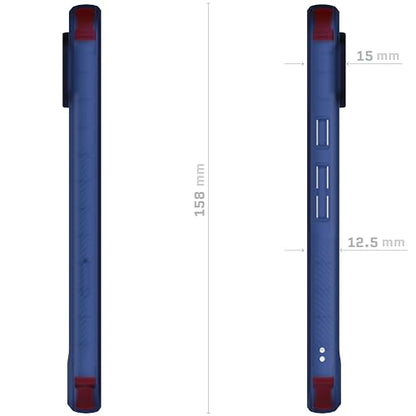 Ghostek Covert Clear Google Pixel 8a Case with Shockproof Drop Protection Premium Protective Wireless Charging Compatible Phone Cover Designed for 2024 Google Pixel 8a (6.1") (Blue) - color: Blue [Limited Edition], size: Pixel 8a